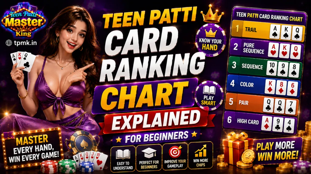 Teen Patti Master King Card Ranking Chart Explained for Beginners Teen Patti Master King Card Ranking Chart Explained for Beginners