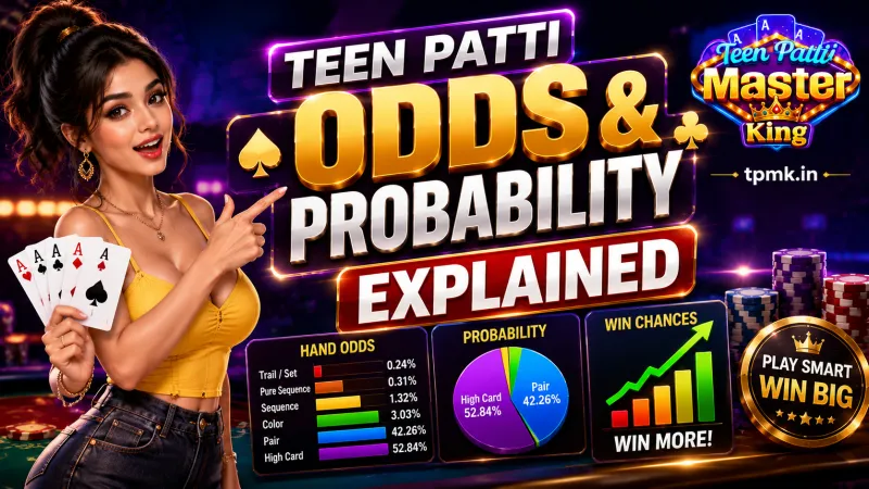 Teen Patti Master King – Teen Patti Odds & Probability Explained Teen Patti Master King – Teen Patti Odds & Probability Explained