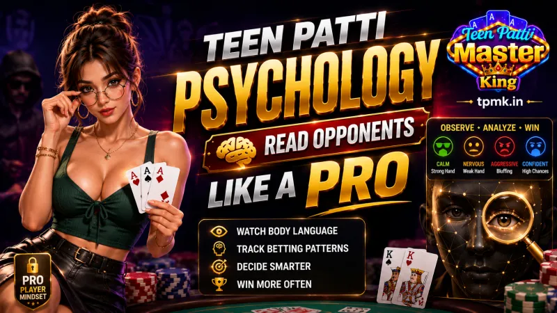 Teen Patti Master King – Teen Patti Psychology: Read Opponents Like a Pro Teen Patti Master King – Teen Patti Psychology: Read Opponents Like a Pro
